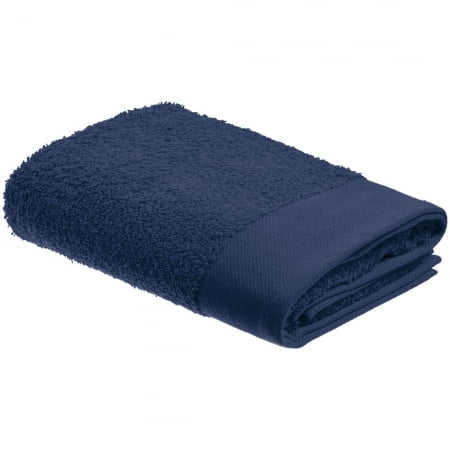 Полотенце Odelle, среднее, ярко-синее купить с нанесением логотипа оптом на заказ в интернет-магазине Санкт-Петербург