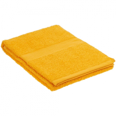 Полотенце Embrace, малое, желтое купить с нанесением логотипа оптом на заказ в интернет-магазине Санкт-Петербург