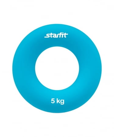 Эспандер кистевой Ring, синий купить с нанесением логотипа оптом на заказ в интернет-магазине Санкт-Петербург