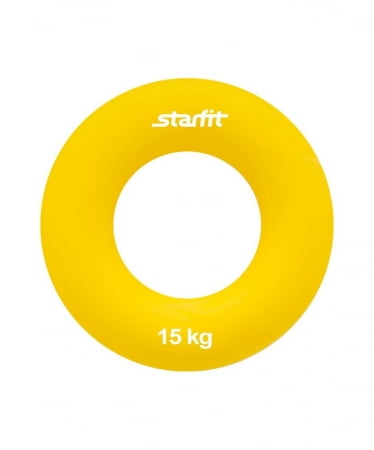 Эспандер кистевой Ring, желтый купить с нанесением логотипа оптом на заказ в интернет-магазине Санкт-Петербург