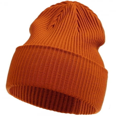 Шапка Franky, оранжевая купить с нанесением логотипа оптом на заказ в интернет-магазине Санкт-Петербург
