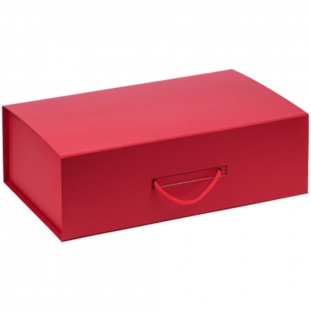 Коробка Big Case, красная купить с нанесением логотипа оптом на заказ в интернет-магазине Санкт-Петербург