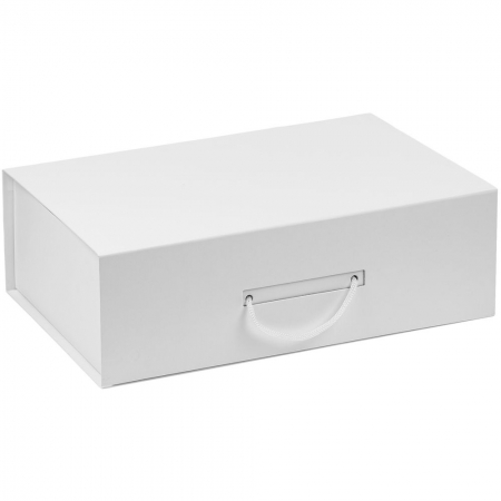 Коробка Big Case, белая купить с нанесением логотипа оптом на заказ в интернет-магазине Санкт-Петербург