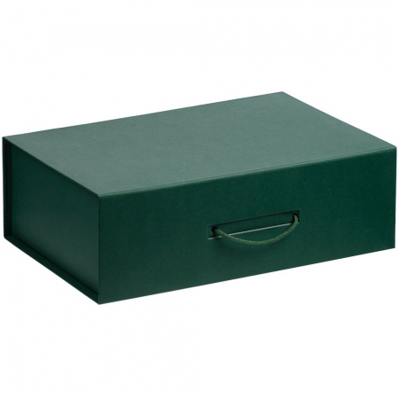 Коробка Big Case, зеленая купить с нанесением логотипа оптом на заказ в интернет-магазине Санкт-Петербург