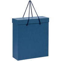 Коробка Handgrip, большая, синяя купить с нанесением логотипа оптом на заказ в интернет-магазине Санкт-Петербург