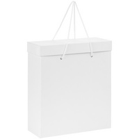 Коробка Handgrip, большая, белая купить с нанесением логотипа оптом на заказ в интернет-магазине Санкт-Петербург