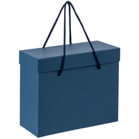 Коробка Handgrip, малая, синяя купить с нанесением логотипа оптом на заказ в интернет-магазине Санкт-Петербург