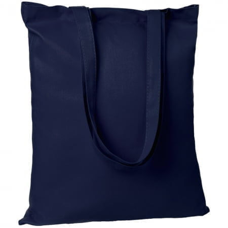 Холщовая сумка Countryside, темно-синяя купить с нанесением логотипа оптом на заказ в интернет-магазине Санкт-Петербург