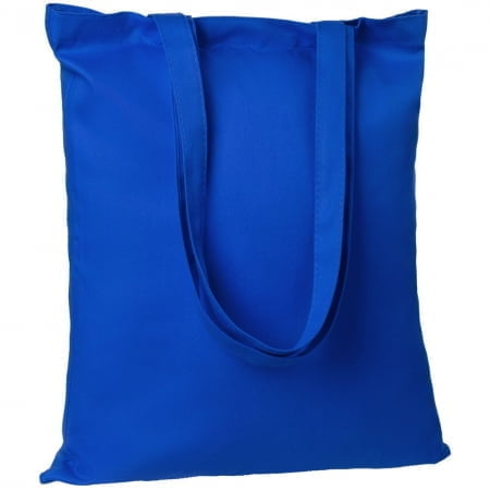 Холщовая сумка Countryside, ярко-синяя купить с нанесением логотипа оптом на заказ в интернет-магазине Санкт-Петербург