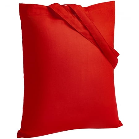 Холщовая сумка Neat 140, красная купить с нанесением логотипа оптом на заказ в интернет-магазине Санкт-Петербург