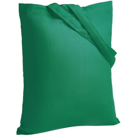 Холщовая сумка Neat 140, зеленая купить с нанесением логотипа оптом на заказ в интернет-магазине Санкт-Петербург