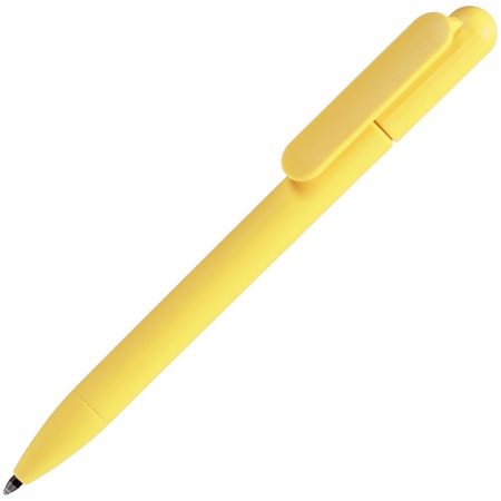Ручка шариковая Prodir DS6S TMM, желтая купить с нанесением логотипа оптом на заказ в интернет-магазине Санкт-Петербург