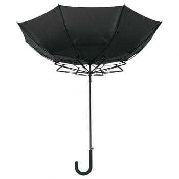 Зонт-трость Unit Wind, черный купить с нанесением логотипа оптом на заказ в интернет-магазине Санкт-Петербург