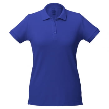 Рубашка поло женская Virma Lady, ярко-синяя купить с нанесением логотипа оптом на заказ в интернет-магазине Санкт-Петербург