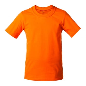 Футболка детская T-Bolka Kids, оранжевая купить с нанесением логотипа оптом на заказ в интернет-магазине Санкт-Петербург
