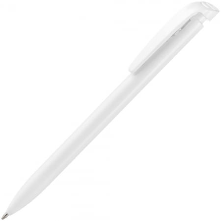 Ручка шариковая Favorite, белая купить с нанесением логотипа оптом на заказ в интернет-магазине Санкт-Петербург