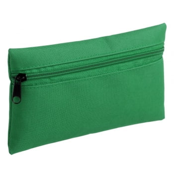 Пенал Unit P-case, зеленый купить с нанесением логотипа оптом на заказ в интернет-магазине Санкт-Петербург