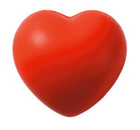 Антистресс «Сердце» купить оптом с нанесение логотипа в Санкт-Петербурге