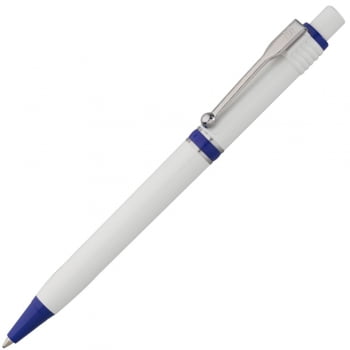 Ручка шариковая Raja, синяя купить с нанесением логотипа оптом на заказ в интернет-магазине Санкт-Петербург