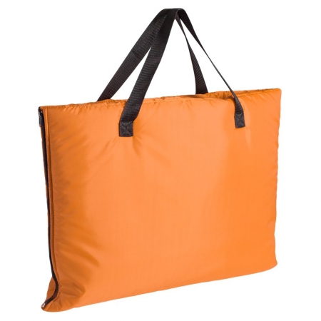 Пляжная сумка-трансформер Camper Bag, оранжевая купить с нанесением логотипа оптом на заказ в интернет-магазине Санкт-Петербург