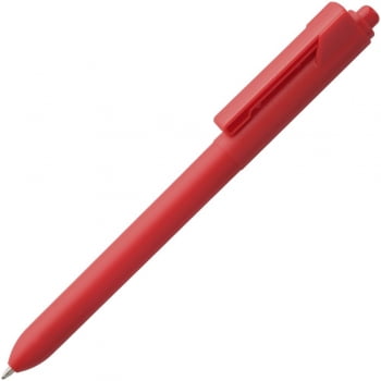 Ручка шариковая Hint, красная купить с нанесением логотипа оптом на заказ в интернет-магазине Санкт-Петербург