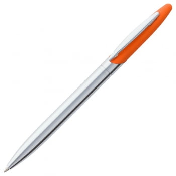 Ручка шариковая Dagger Soft Touch, оранжевая купить с нанесением логотипа оптом на заказ в интернет-магазине Санкт-Петербург