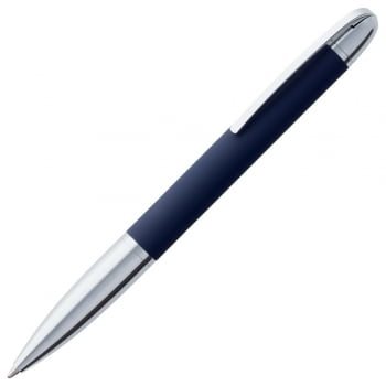 Ручка шариковая Arc Soft Touch, синяя купить с нанесением логотипа оптом на заказ в интернет-магазине Санкт-Петербург