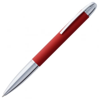 Ручка шариковая Arc Soft Touch, красная купить с нанесением логотипа оптом на заказ в интернет-магазине Санкт-Петербург