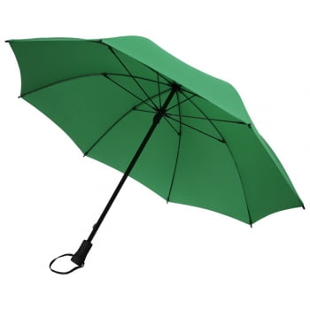 Зонт-трость Hogg Trek, зеленый купить с нанесением логотипа оптом на заказ в интернет-магазине Санкт-Петербург