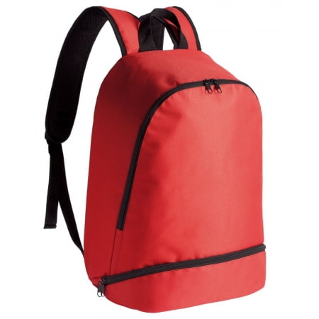 Рюкзак спортивный Unit Athletic, ярко-красный купить с нанесением логотипа оптом на заказ в интернет-магазине Санкт-Петербург