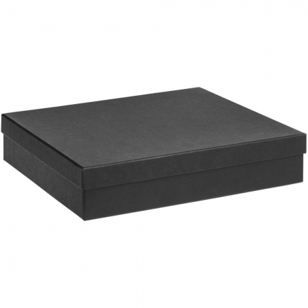 Подарочная коробка Giftbox, черная купить с нанесением логотипа оптом на заказ в интернет-магазине Санкт-Петербург