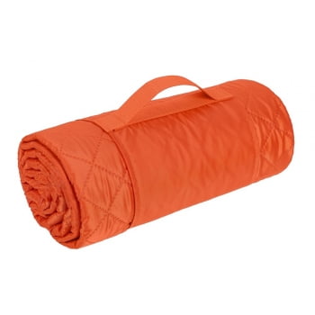 Плед для пикника Comfy, оранжевый купить с нанесением логотипа оптом на заказ в интернет-магазине Санкт-Петербург