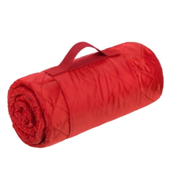 Плед для пикника Comfy, красный купить с нанесением логотипа оптом на заказ в интернет-магазине Санкт-Петербург