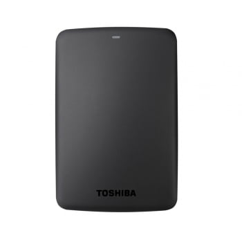 Внешний диск Toshiba Canvio, USB 3.0, 500 Гб, черный купить с нанесением логотипа оптом на заказ в интернет-магазине Санкт-Петербург