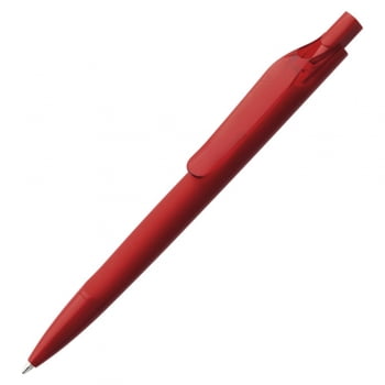 Ручка шариковая Prodir DS6 PPP-T, красная купить с нанесением логотипа оптом на заказ в интернет-магазине Санкт-Петербург