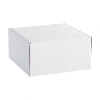 Коробка Piccolo, белая купить с нанесением логотипа оптом на заказ в интернет-магазине Санкт-Петербург