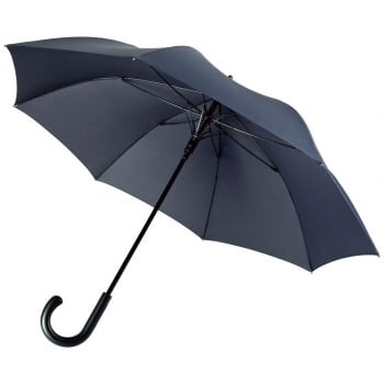 Зонт Alessio, темно-синий купить с нанесением логотипа оптом на заказ в интернет-магазине Санкт-Петербург