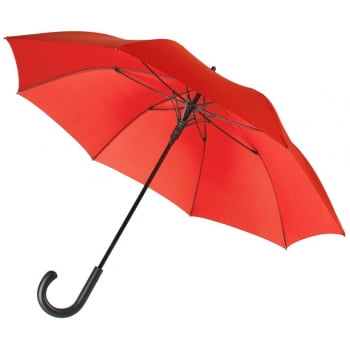 Зонт Alessio, красный купить с нанесением логотипа оптом на заказ в интернет-магазине Санкт-Петербург