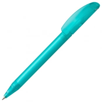 Ручка шариковая Prodir DS3 TFF Ring, бирюзовая с серым купить с нанесением логотипа оптом на заказ в интернет-магазине Санкт-Петербург