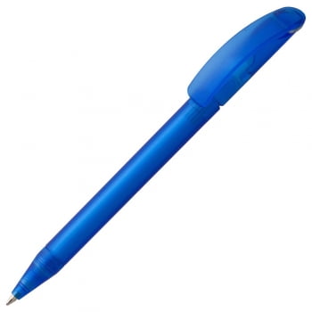Ручка шариковая Prodir DS3 TFF Ring, голубая с серым купить с нанесением логотипа оптом на заказ в интернет-магазине Санкт-Петербург