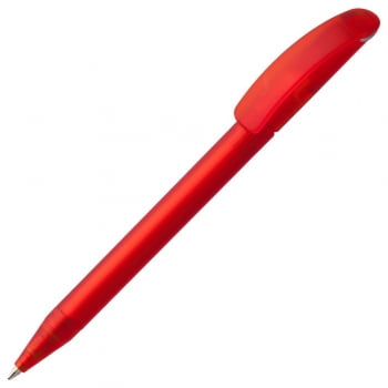 Ручка шариковая Prodir DS3 TFF Ring, красная с серым купить с нанесением логотипа оптом на заказ в интернет-магазине Санкт-Петербург