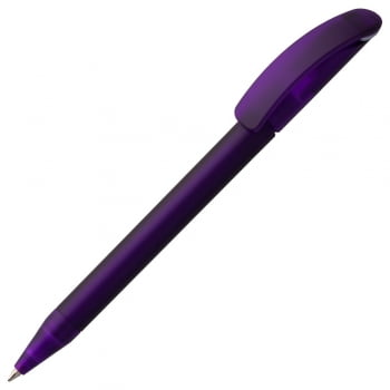 Ручка шариковая Prodir DS3 TFF Ring, фиолетовая с серым купить с нанесением логотипа оптом на заказ в интернет-магазине Санкт-Петербург