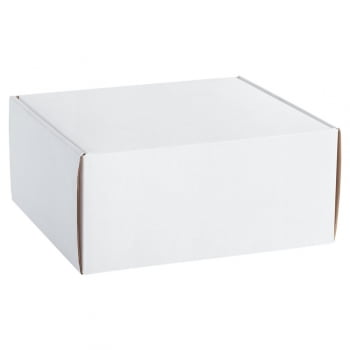 Коробка Grande, белая купить с нанесением логотипа оптом на заказ в интернет-магазине Санкт-Петербург
