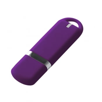 Флешка Memo, 8 Гб, фиолетовая купить с нанесением логотипа оптом на заказ в интернет-магазине Санкт-Петербург
