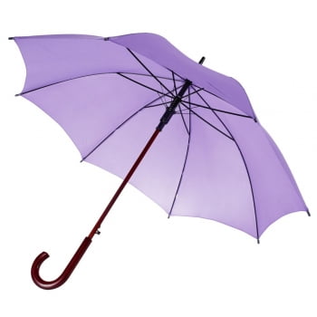 Зонт-трость Unit Standard, сиреневый купить с нанесением логотипа оптом на заказ в интернет-магазине Санкт-Петербург