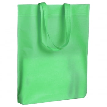 Сумка для покупок Span 70, светло-зеленая купить с нанесением логотипа оптом на заказ в интернет-магазине Санкт-Петербург