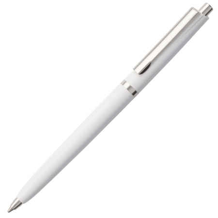 Ручка шариковая Classic, белая купить с нанесением логотипа оптом на заказ в интернет-магазине Санкт-Петербург