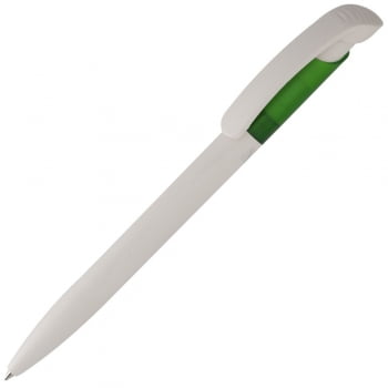 Ручка шариковая Bio-Pen, с зеленой вставкой купить с нанесением логотипа оптом на заказ в интернет-магазине Санкт-Петербург