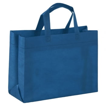 Сумка для покупок Span 3D, светло-синяя купить с нанесением логотипа оптом на заказ в интернет-магазине Санкт-Петербург