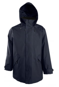 Куртка на стеганой подкладке River, темно-синяя купить с нанесением логотипа оптом на заказ в интернет-магазине Санкт-Петербург